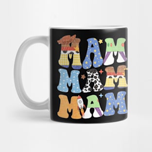 Story Mama Boy Mom Mothers Day For Womens Mug